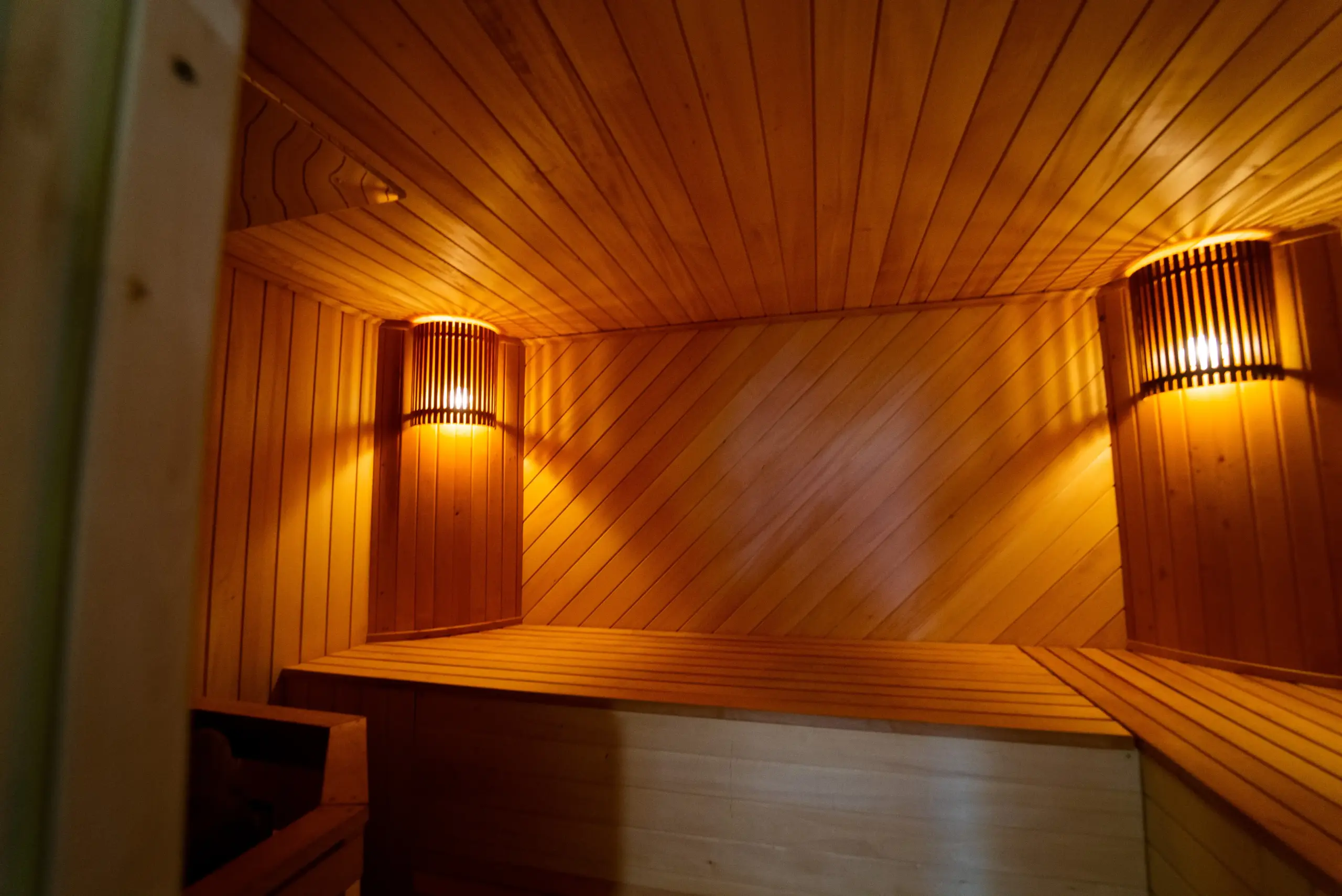 Realizovaná sauna 23 m² — fotografie