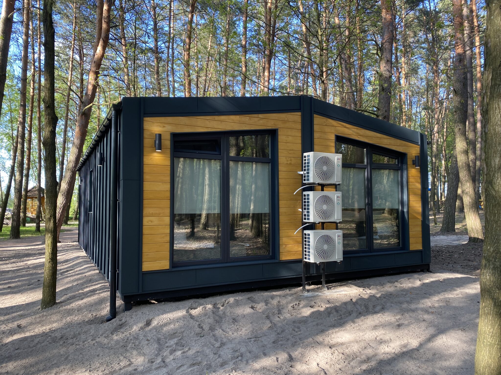 Modulární domy a vybavení