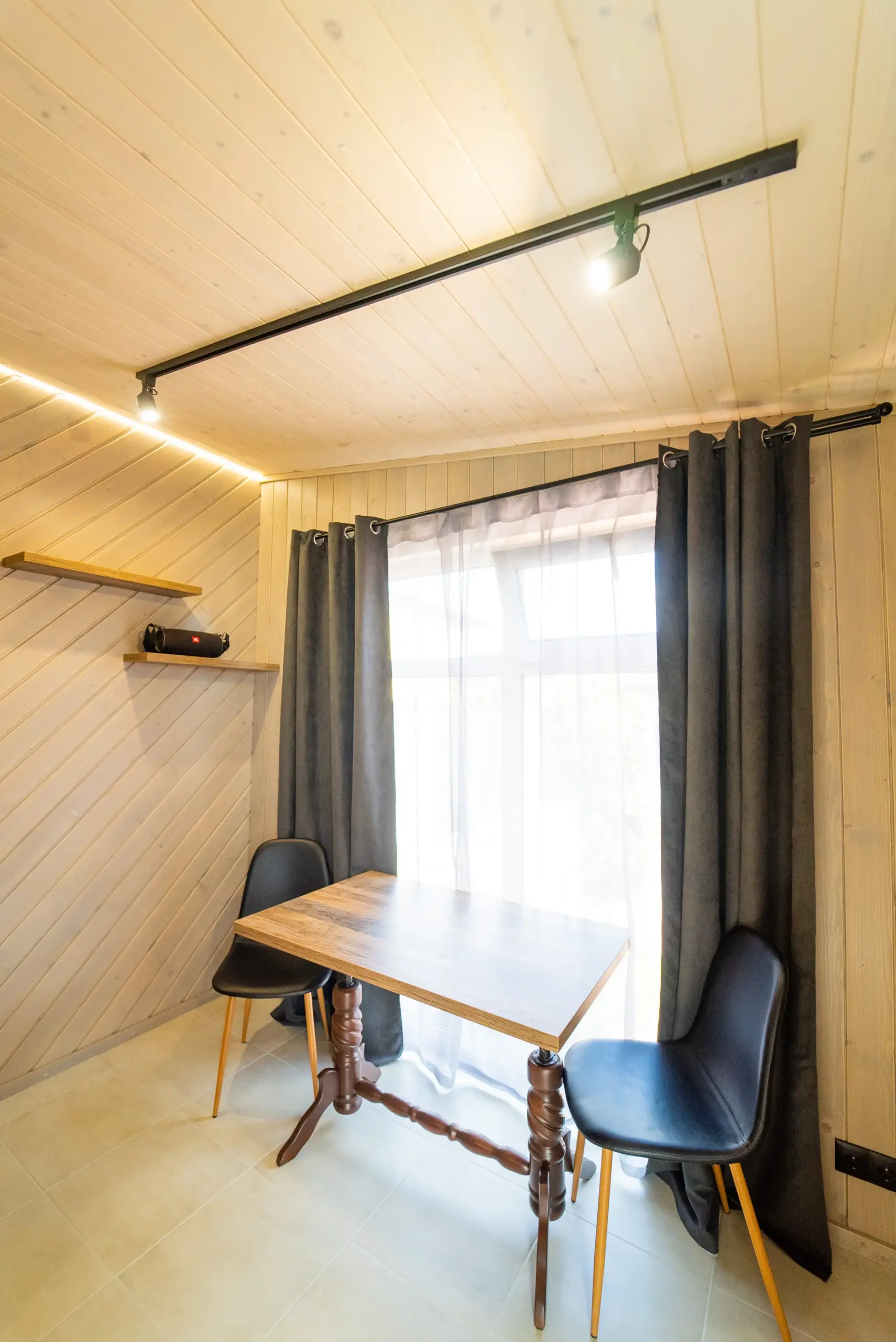 Realizovaná sauna 23 m² — fotografie